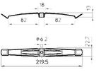 Kabelklammer Bettermann 2×8 NYM3×1.5 A2