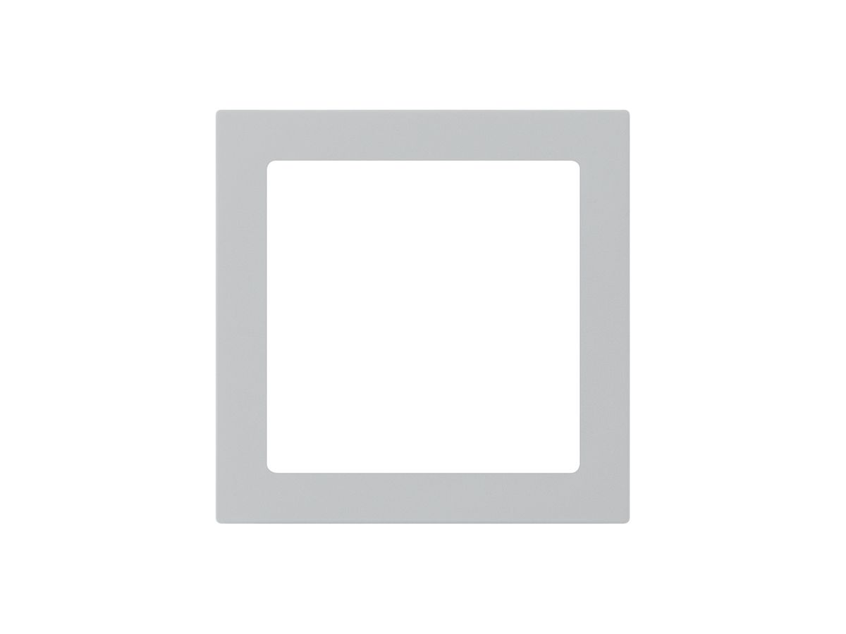 Zwischenrahmen kallysto 60×60mm mit Ausschnitt 45×45mm hellgrau