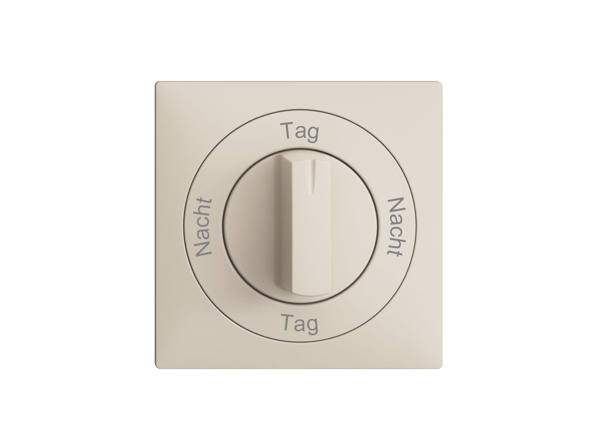 Frontset Nacht-Tag-Nacht-Tag EDIZIOdue 60×60mm crema