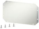 Montageplatte 126×216 Enystar zu App.-Gehäuse Gr.1, 2 und 3