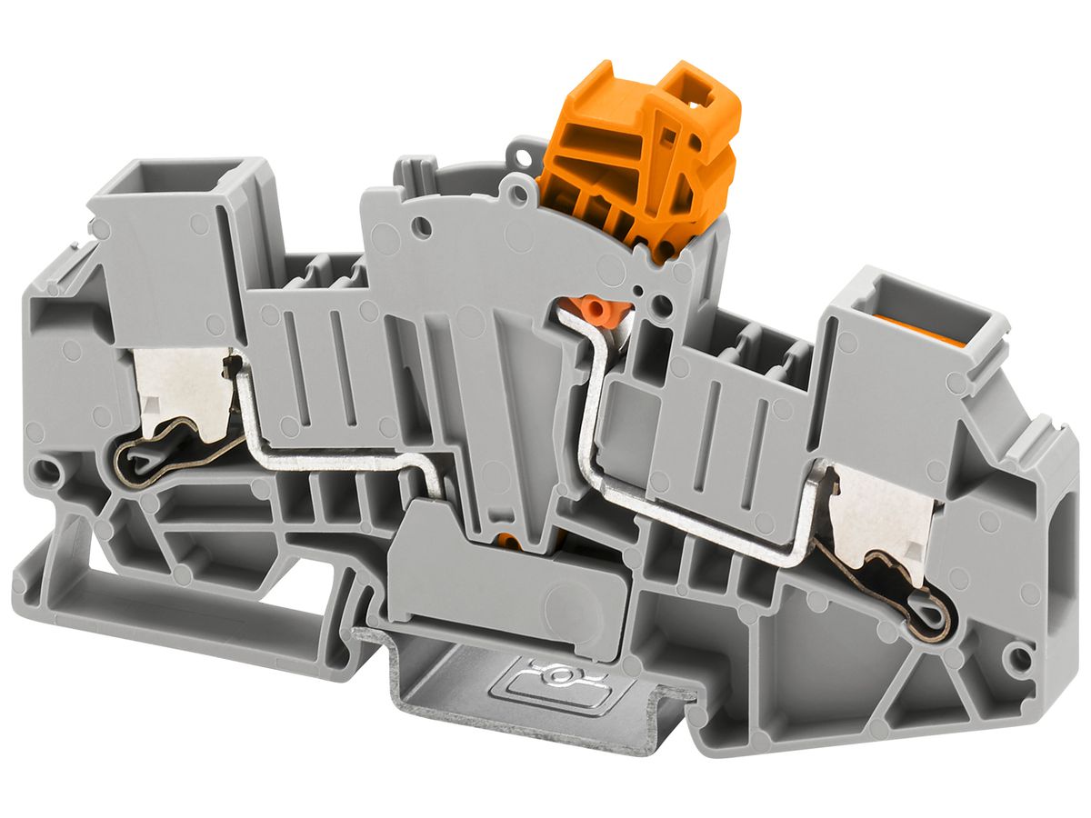 Messwandler-Reihenklemme PX XTVMEA 6 10mm² 30A 800V 2×1 TH35 gu