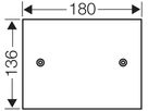 Montageplatte Hensel KG MP 03 für KG 9003