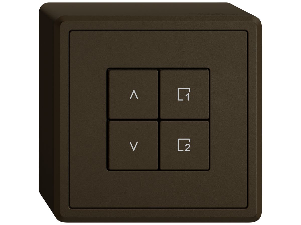 AP-Nebenstelle Storen EDIZIO.liv Wiser SNAPFIX® 1 Szene 4 Tasten WLAN br