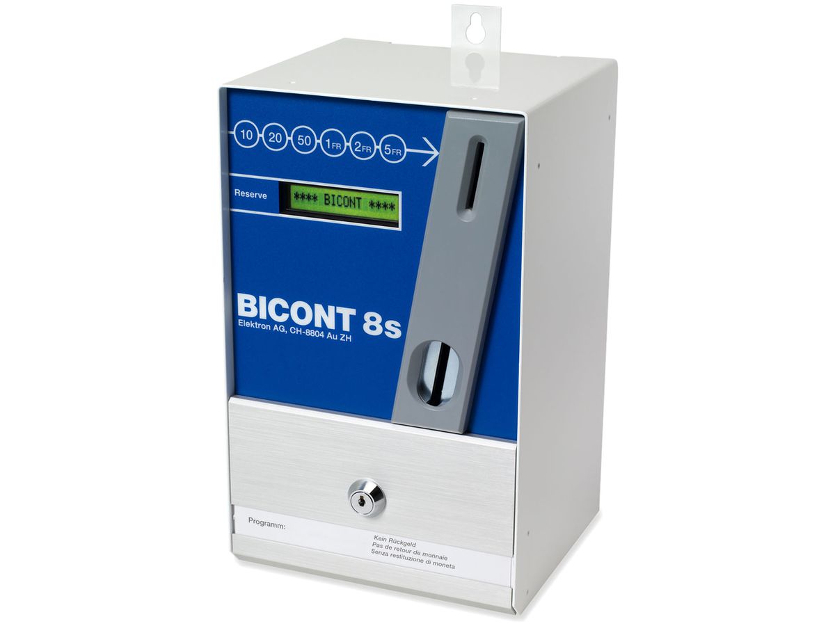 Münzschaltautomat Bicont 8s für 1 Verbraucher, Elektron