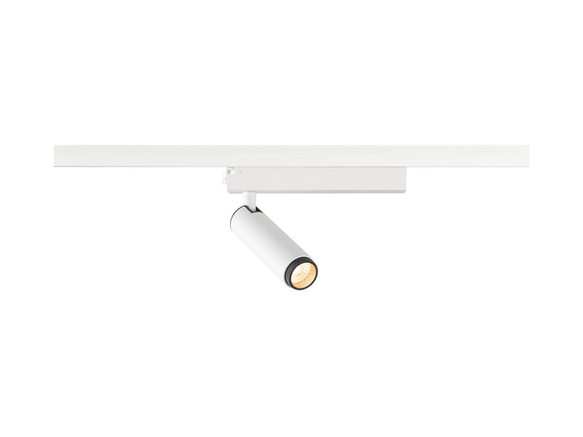 LED-Spot SLV GRIP S 1×11W 530lm 927 29° DIM AD1PH Ø30×101mm weiss
