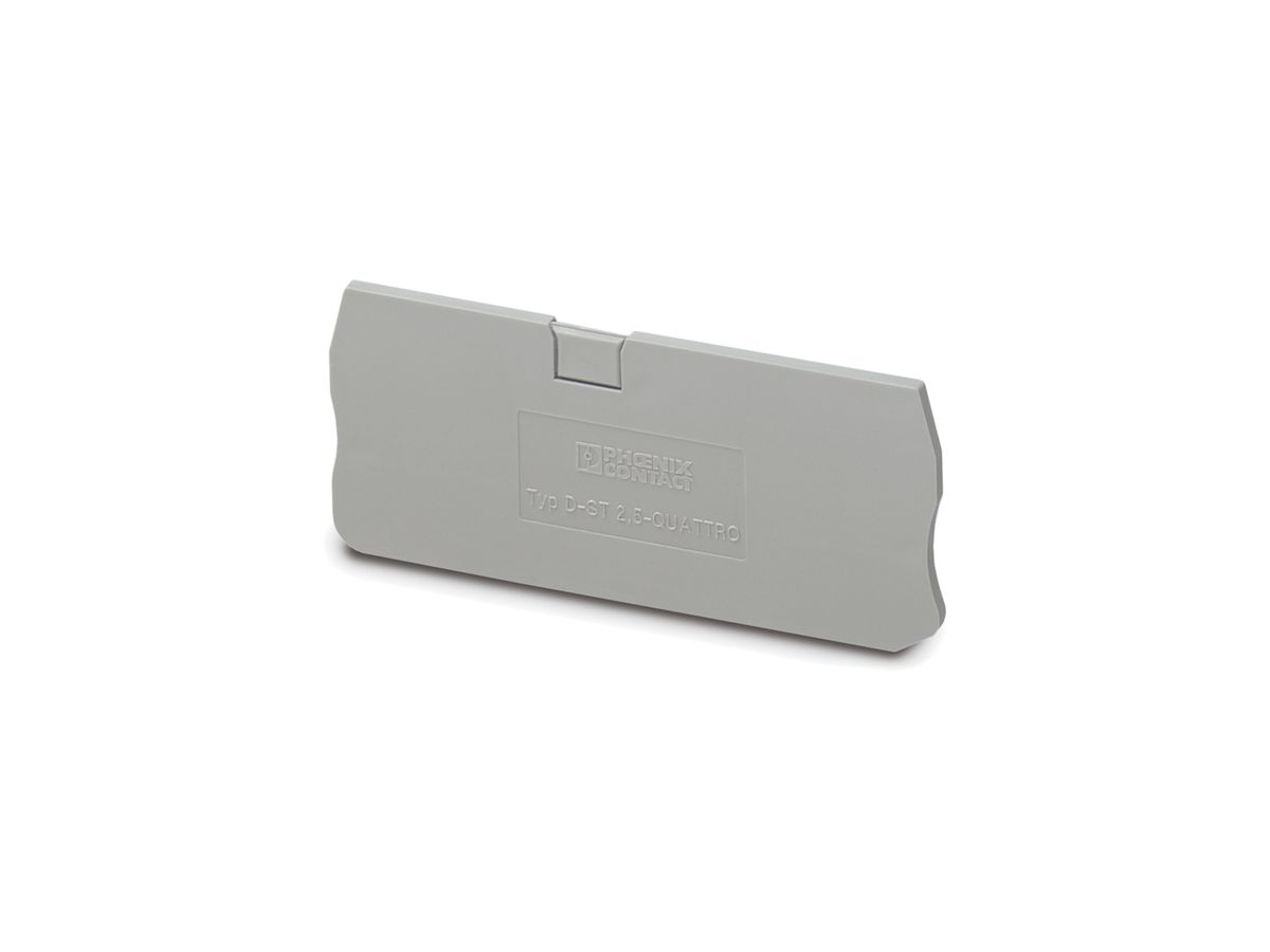 Abschlussdeckel zu ST 2.5-QUATTRO grau