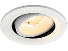 LED-Downlight SLV NUMINOS MOVE S 6.7W 1050lm 3000K MB DALI Ø100×63.5 weiss