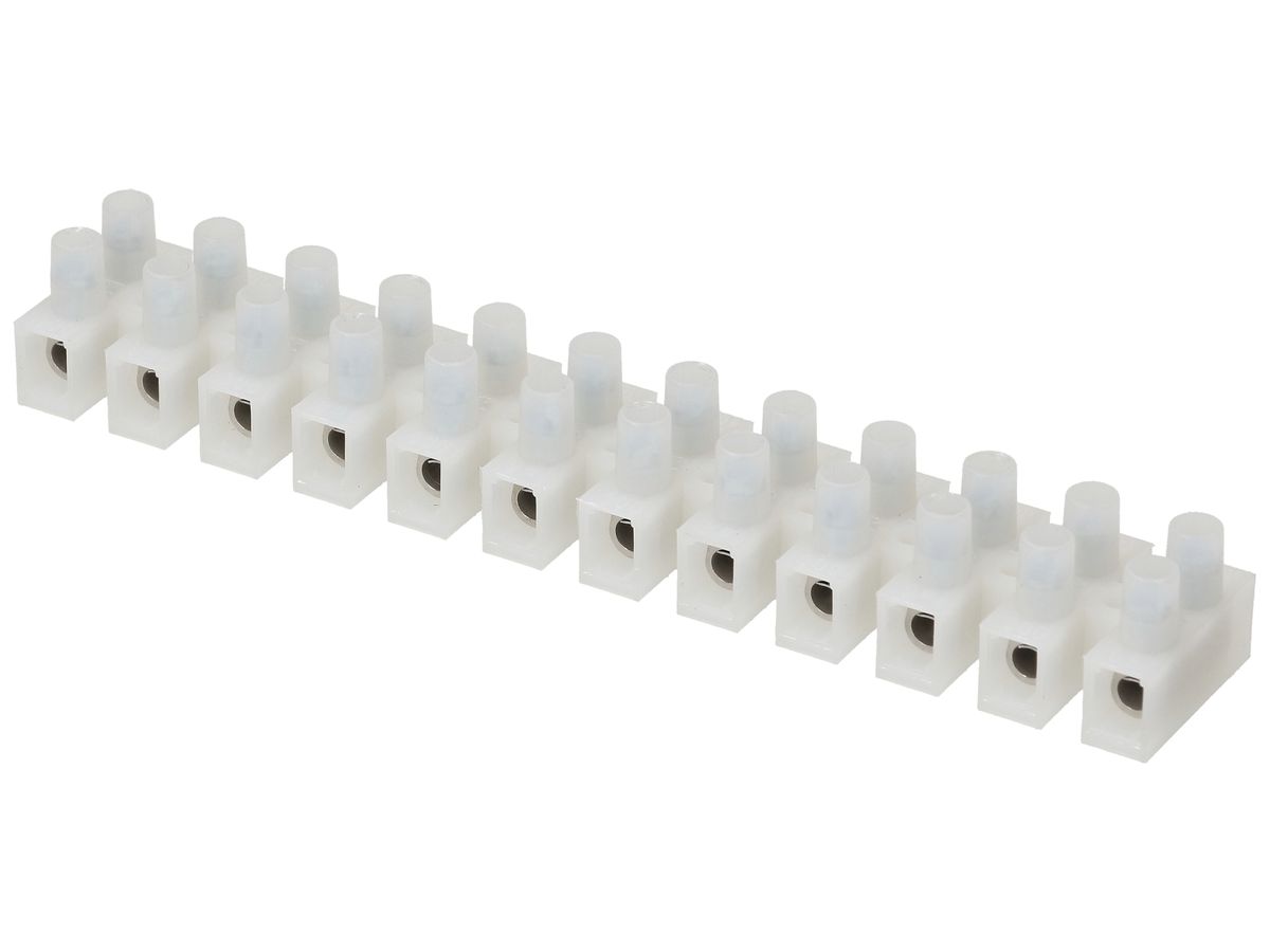 Klemmenleiste Adels-Contact 12P 0.5…6mm² 41A 500V weiss