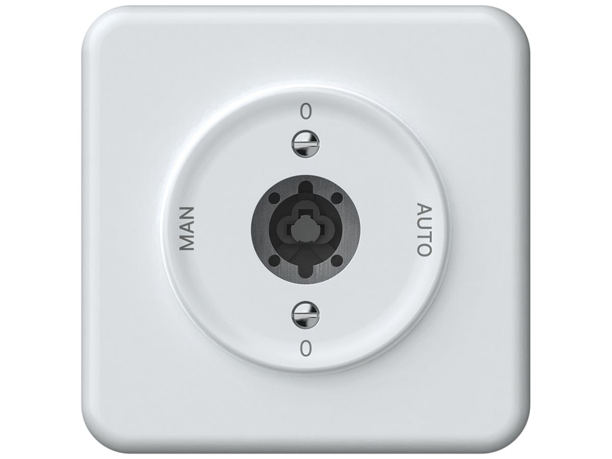UP-Schlüsselschalter origin Umschalter 2/1L 16A 250V 1-2-1-2 92×92mm weiss