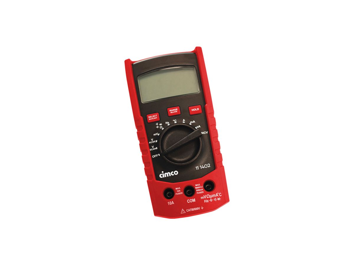 Digital-Multimeter CIMCO 310 TRMS mit Tasche