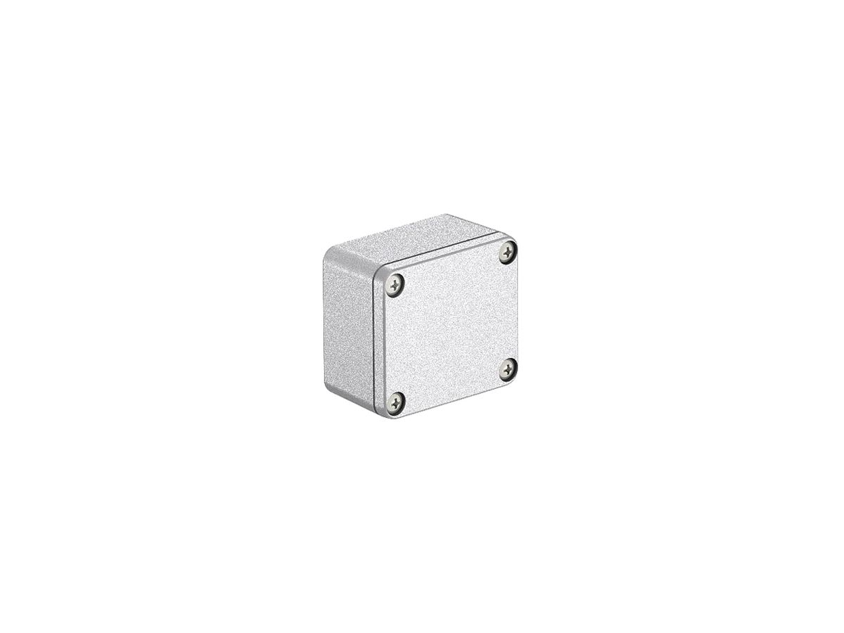 Leergehäuse BET Mx CR3 64×58×34mm Alu IP66 grau
