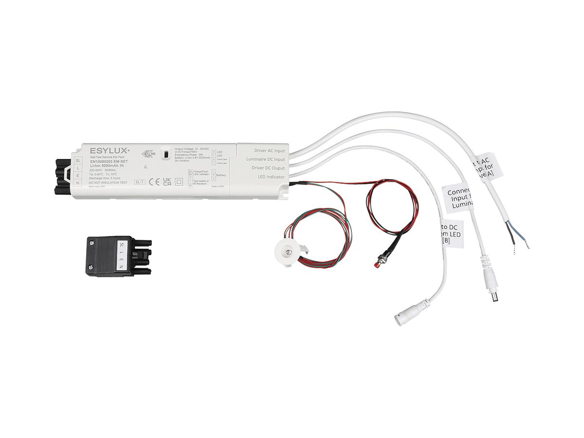 Notlichtmodul ESYLUX EM-SET 5W LED 3h