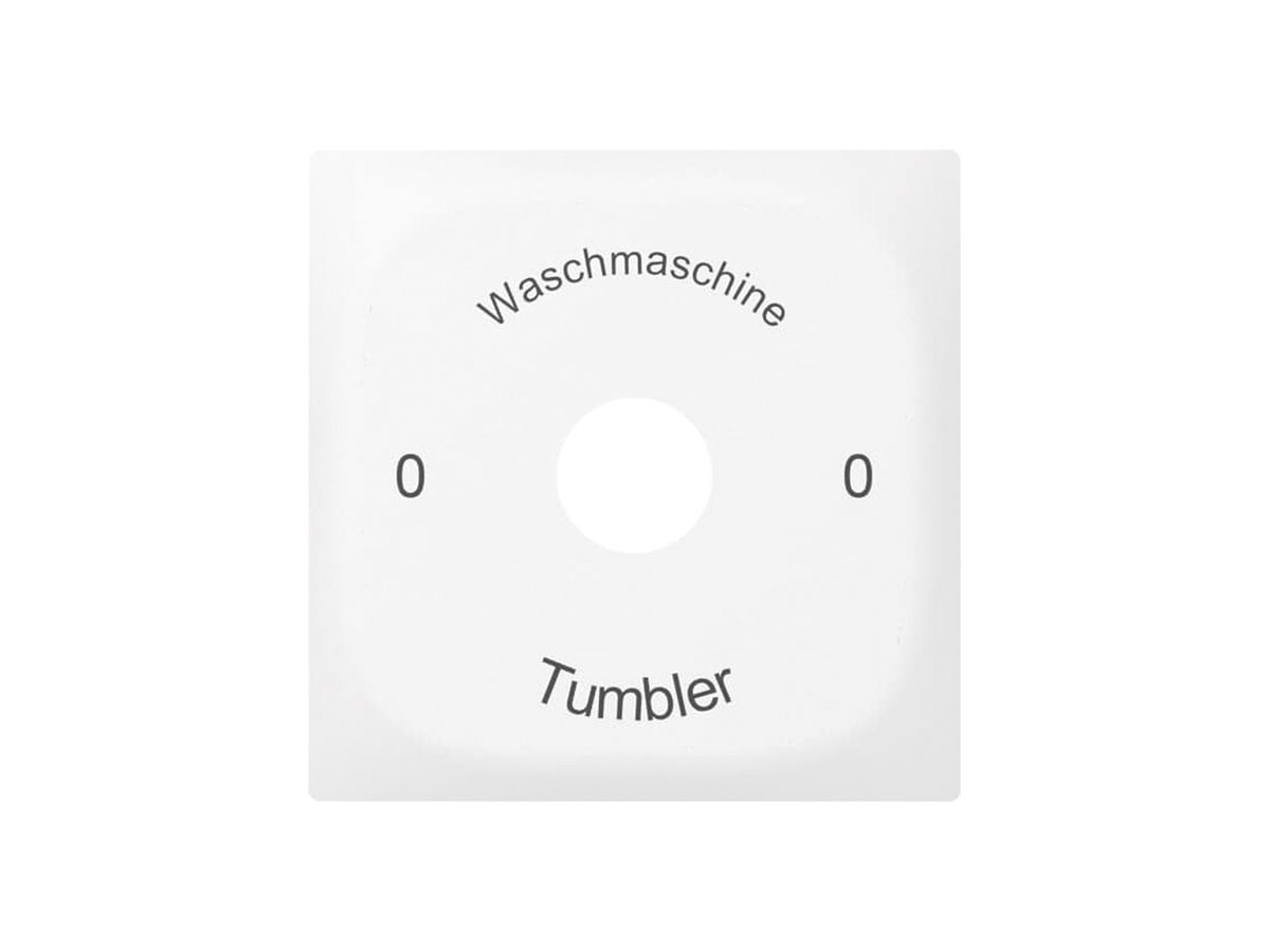 Abdeckset SIDUS zu Drehschalter weiss