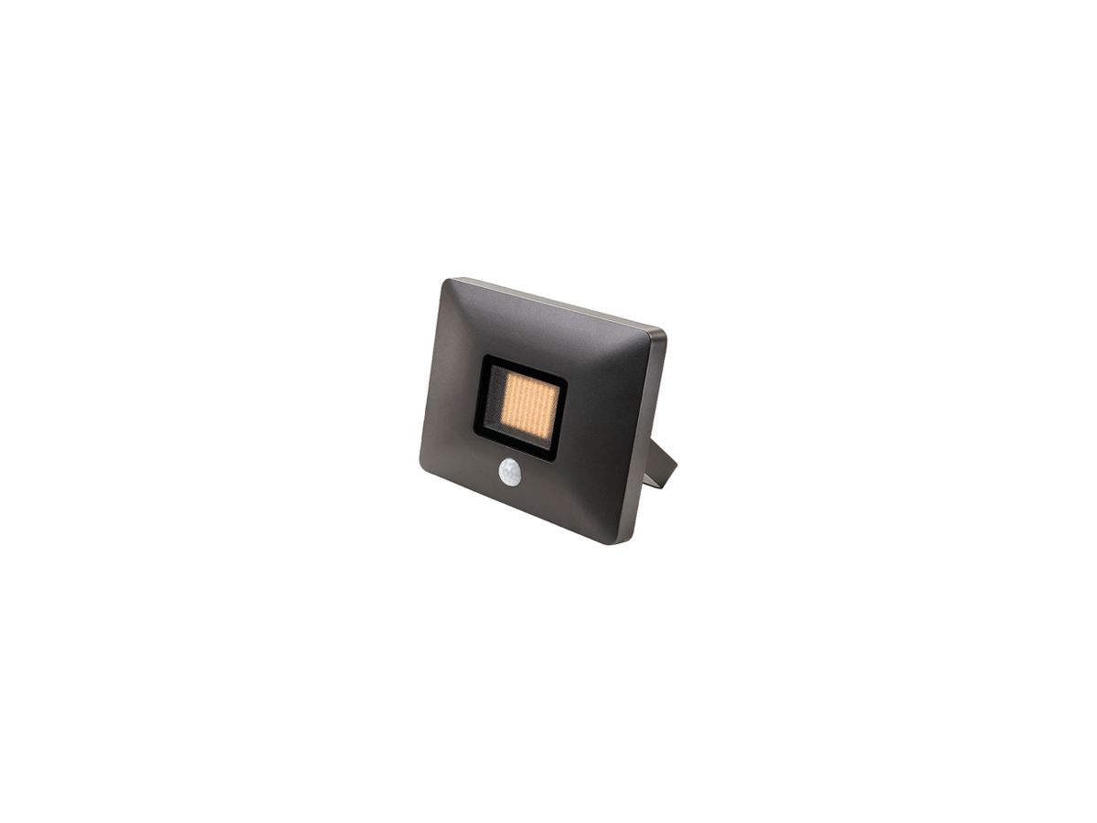 LED-Strahler SG Flom Maxi PIR 42W 4980lm 840 IP65 100° 201×161mm anthrazit