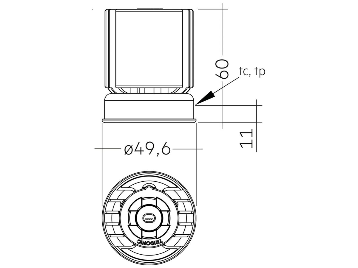 LED-Spot Tridonic Module SLA DC G2, 50mm 1200lm 940 12° SNC