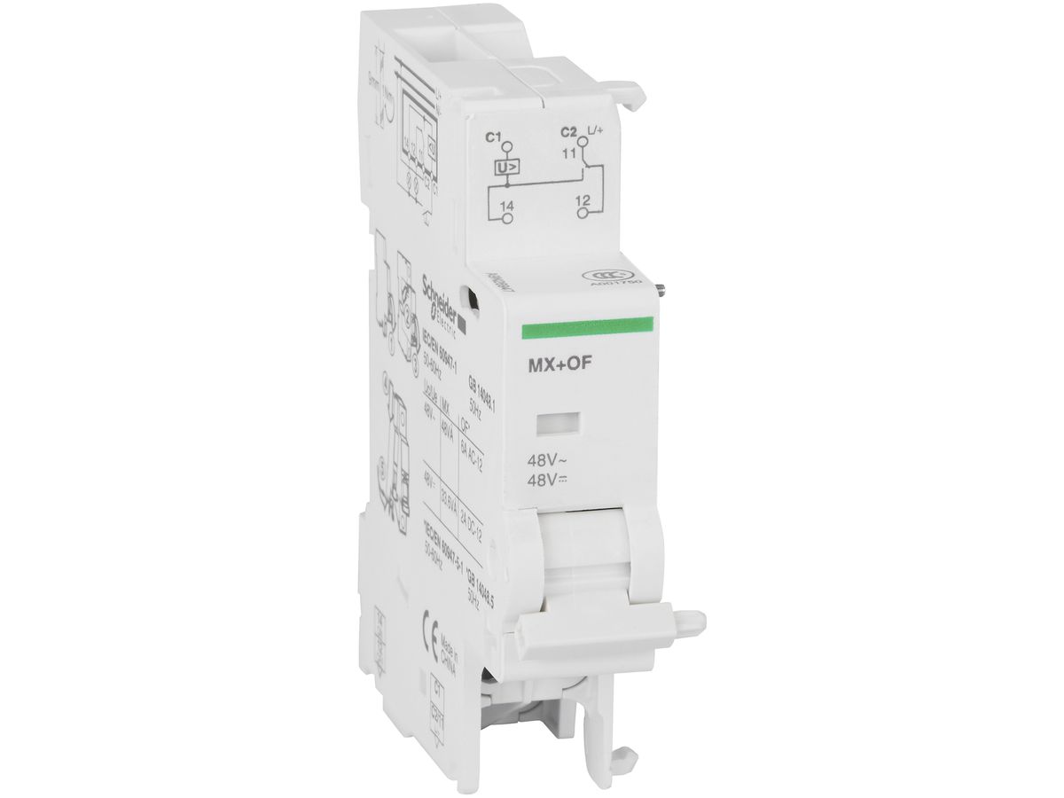 Hilfsschalter Schneider Electric MX+OF 48VAC