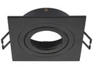Einbaurahmen SLV NEW TRIA 75 Aluminium 90×90×26mm schwarz