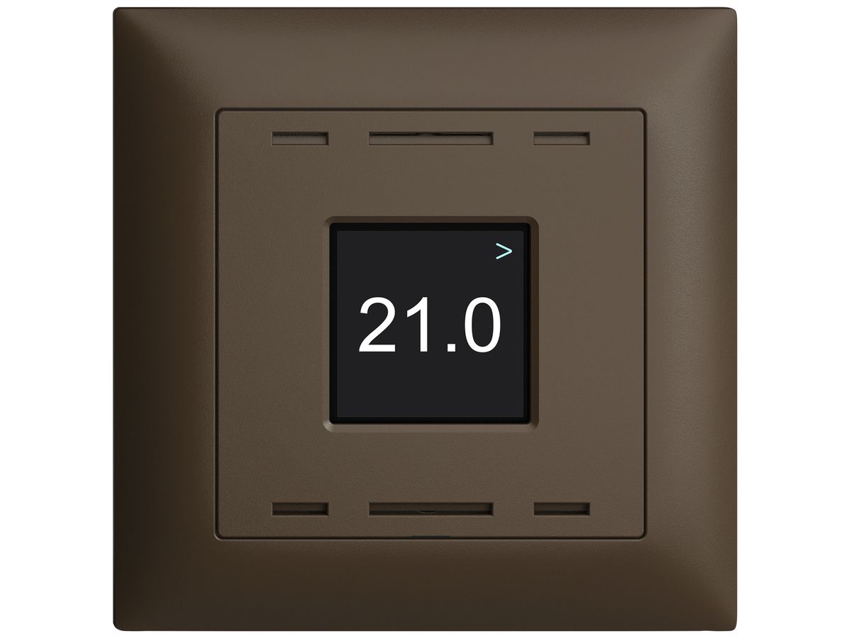 UP-Raumtemperatursensor EDIZIOdue Wiser 230V 5…30°C coffee