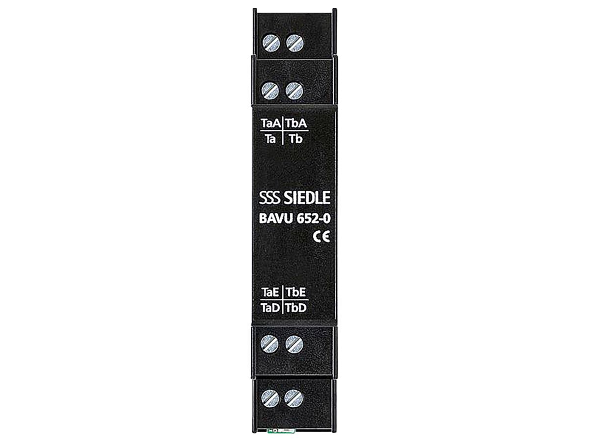 Verteiler Bus-Audio/Video Siedle, unsymmetrisch