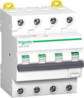 Fehlerstrom-/Leitungsschutzschalter iC60 RCBO, 6kA, 10kA