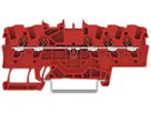 Durchgangs-Reihenklemme WAGO TOPJOB S 1.5mm² 18A 800V 1Etg×5P Ex rot