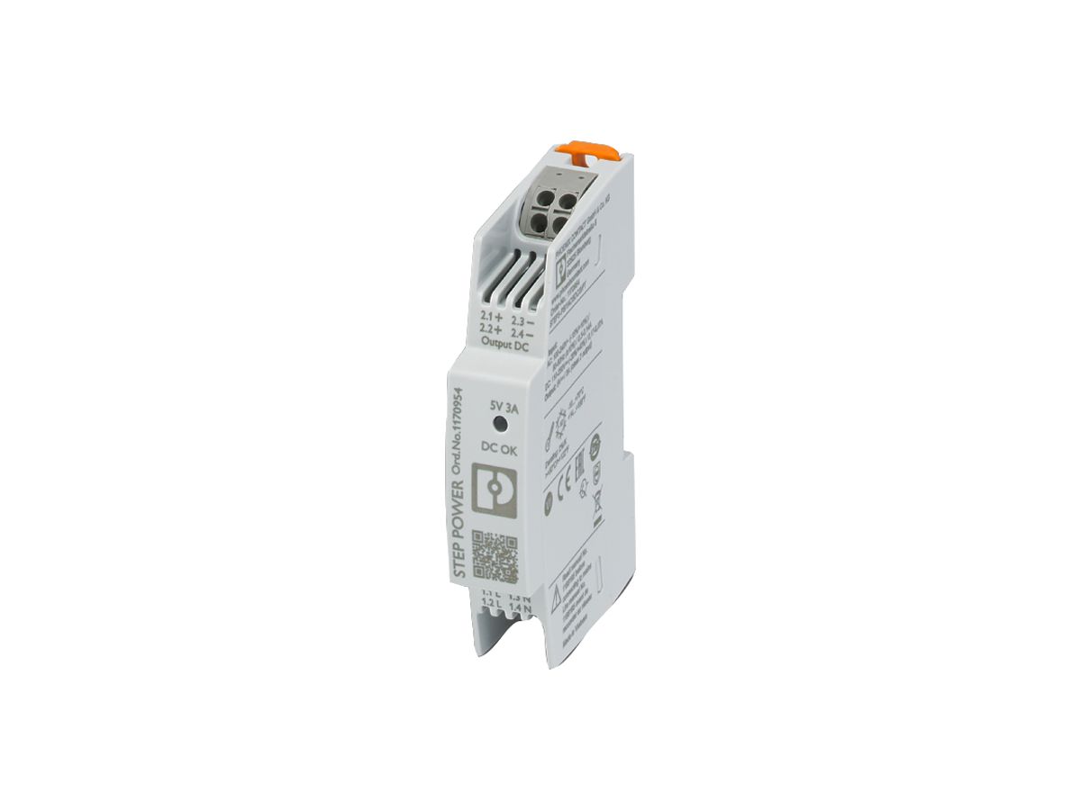 REG-Schaltnetzteil PX STEP3-PS/1AC/5DC/3/PT