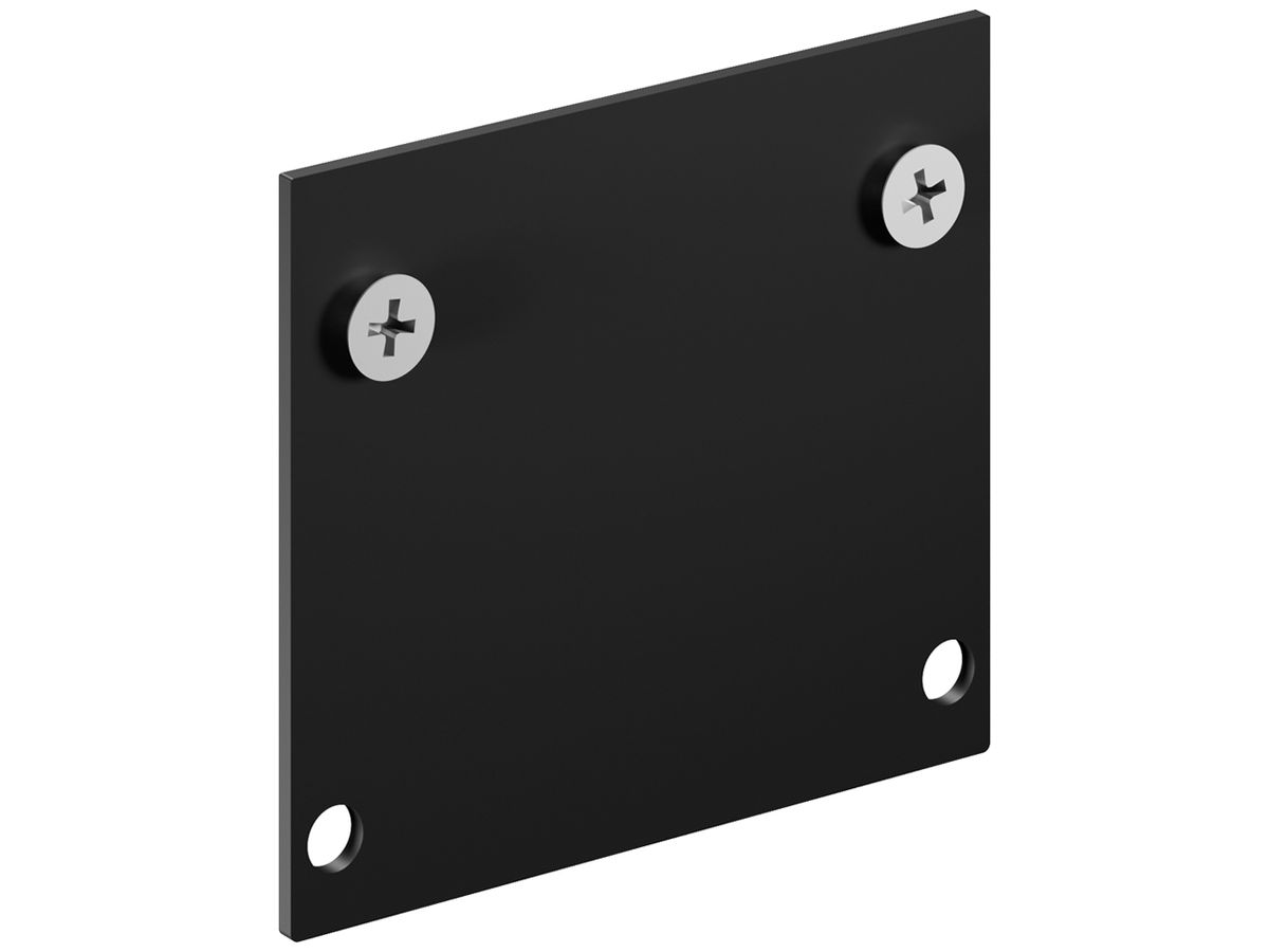 Endkappe Sylvania Lytespan 46×40×1mm Kunststoff schwarz