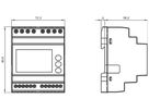 Messgerät Siemens SENTRON 3L Modbus RTU/ASCII, L-L 400V, L-N 230V, 5A