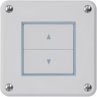 UP-Storenschalter robusto IP55 grau mit 2 Funktionstasten