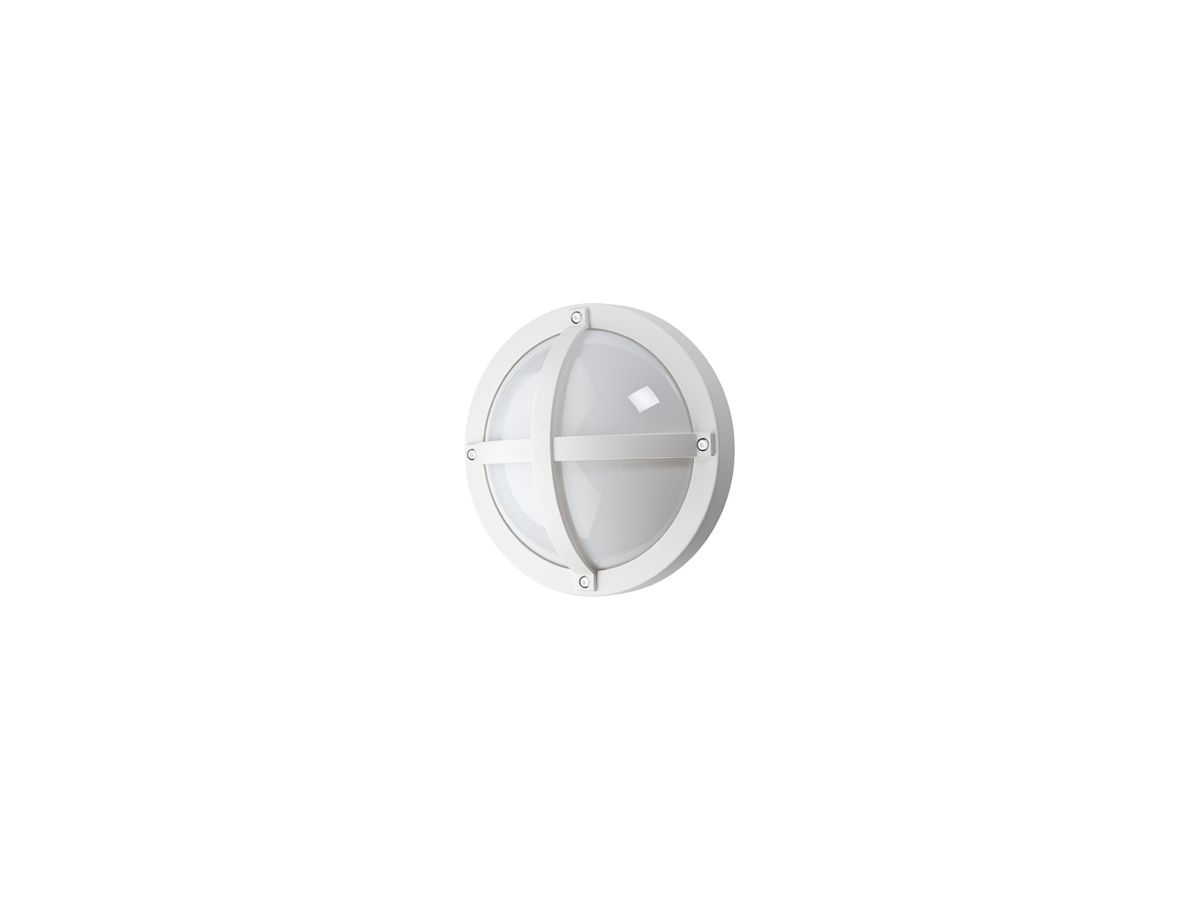 LED-Anbauleuchte SG Solo 10W 640lm 830 IP65 Ø270mm weiss