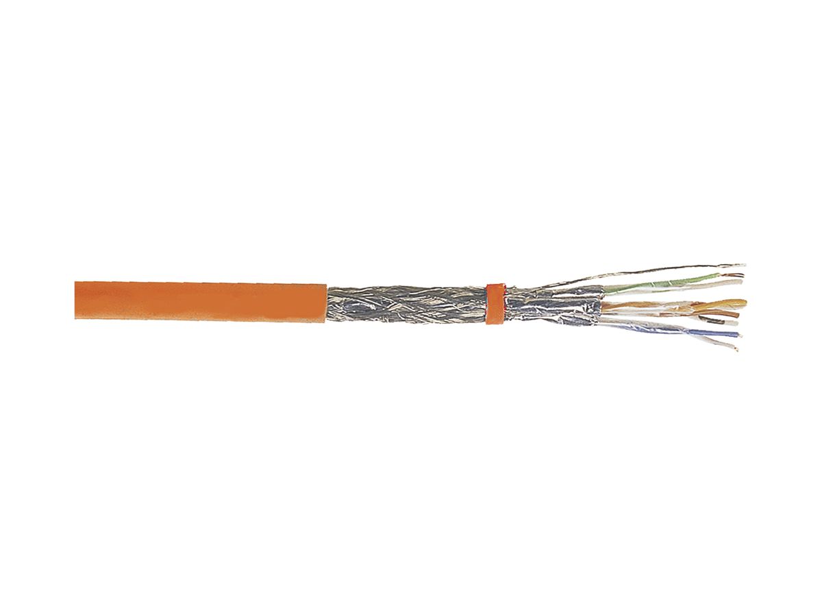 Installationskabel Nexans LANmark-7A, Kat.7A, orange, 1000m, Bca