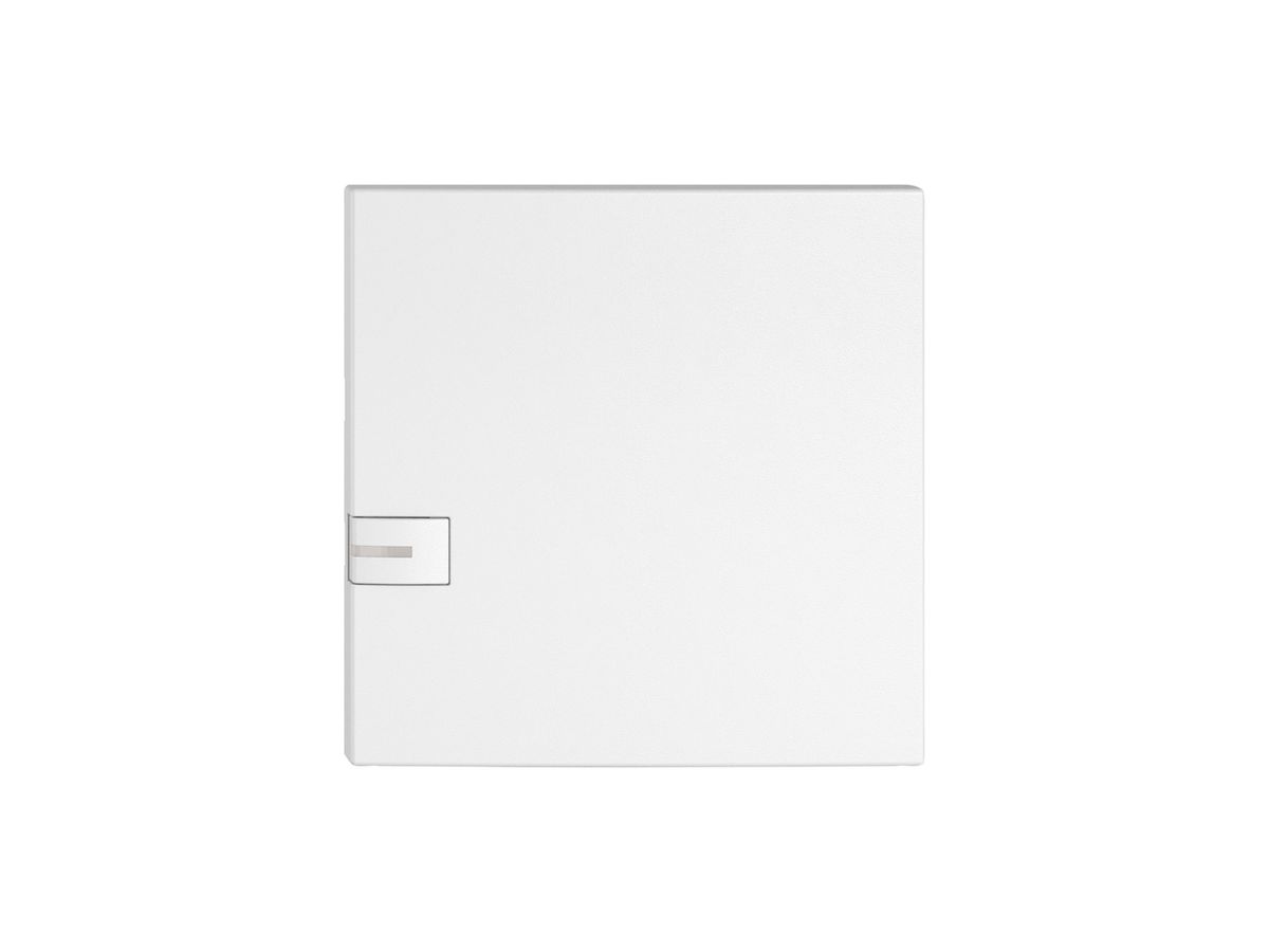 Taste 1/1 EDIZIO.liv KNX und UNI mit SNAPFIX® mit LED 1-Tastenbedienung ws