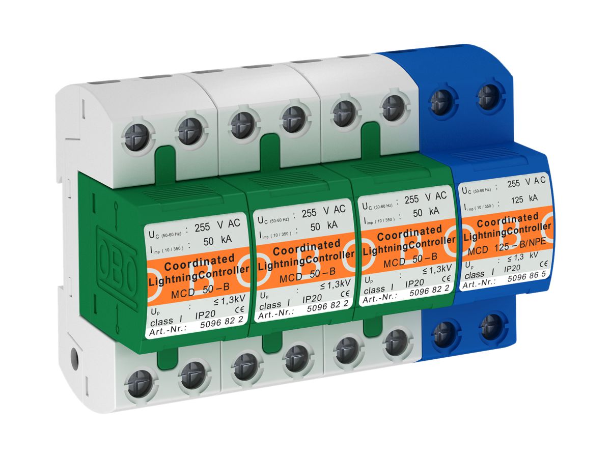 Überspannungsableiter Bettermann MCD 50-B 3+1