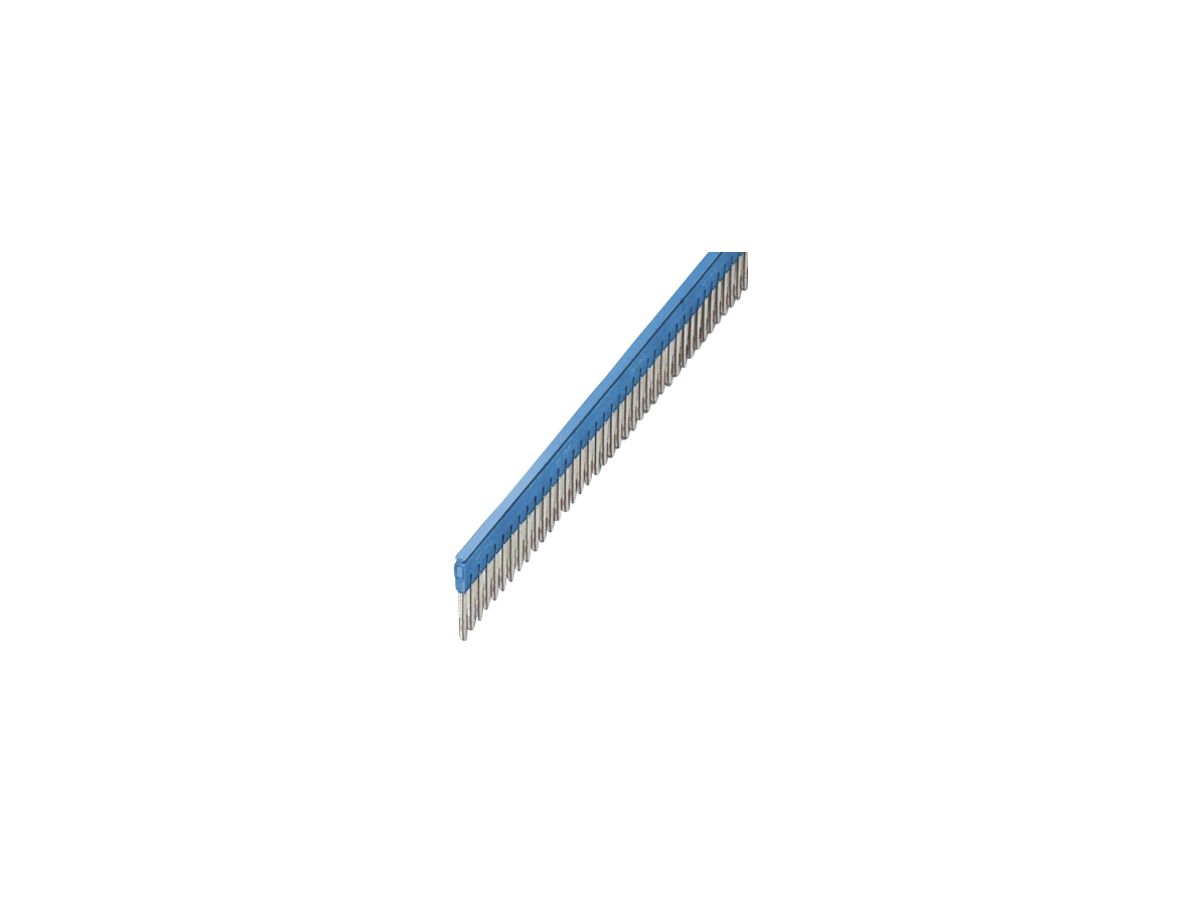 Steckbrücke 5mm 50L blau CLIPLINE