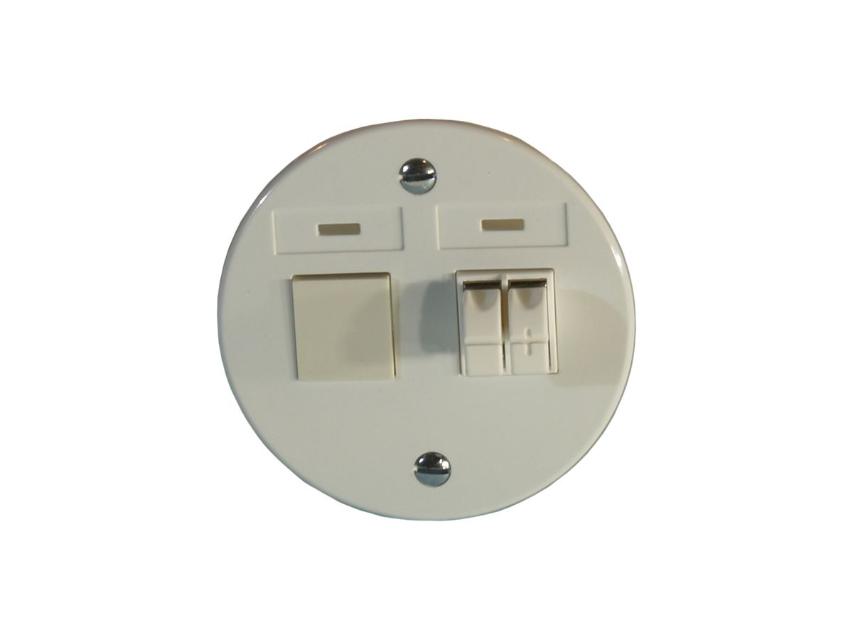 Audiodose Standard P 1×weiss Klemmanschluss für 1 Lautspr.