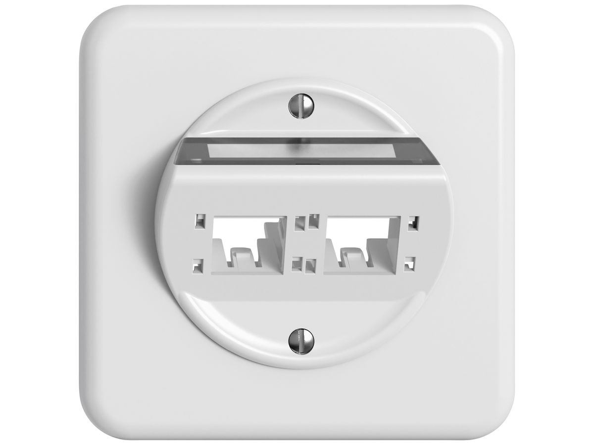 UP-Montageset STANDARDdue SNAPFIX® für freenet Kat.6A Adapter schräg 2× ws