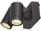 LED-Wandleuchte SLV HELIA, 16W 900lm 3000K IP55 anthrazit
