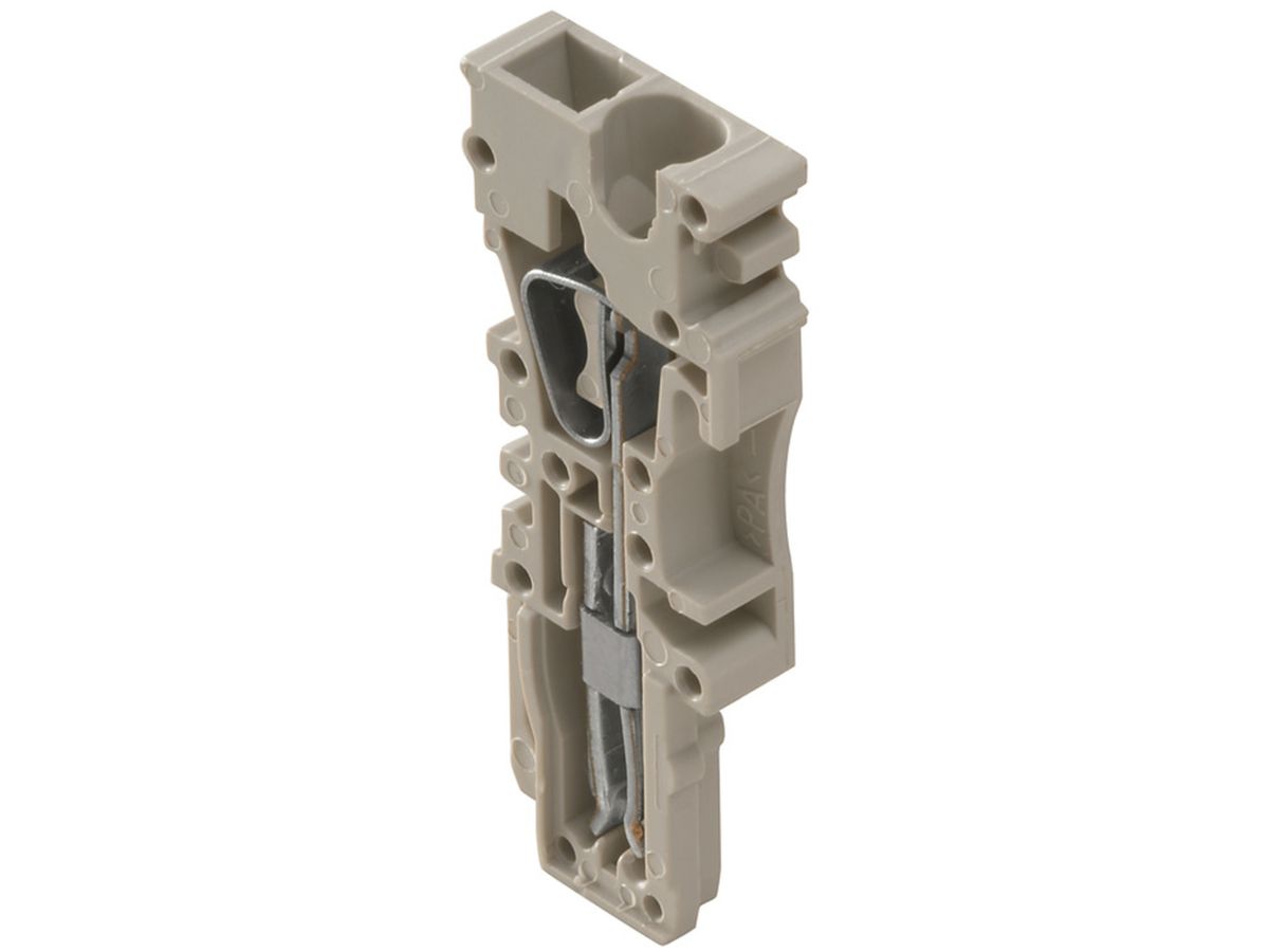 Stecker Weidmüller ZP 2.5/1AN Zugfeder 2.5mm² 1L beige