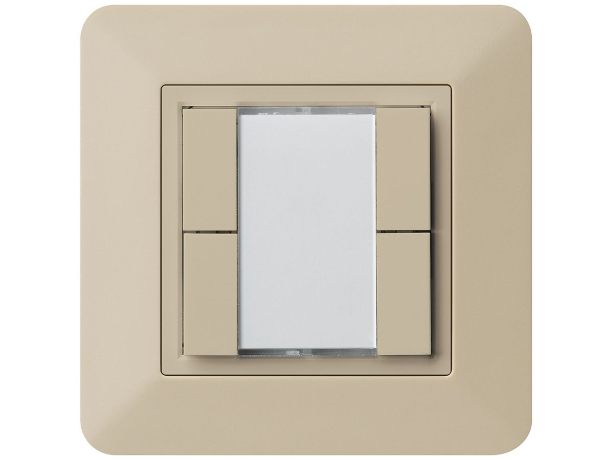 UP-Universaltaster 4×kallysto.trend mit LED beige