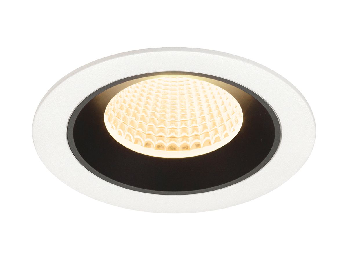 LED-Downlight SLV NUMINOS M 12W 1800lm 3000K MB DALI Ø90 ws/sz