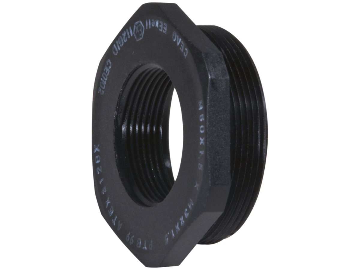 Reduktion thuba Ex-e M25/M20×1.5mm IP66 schwarz