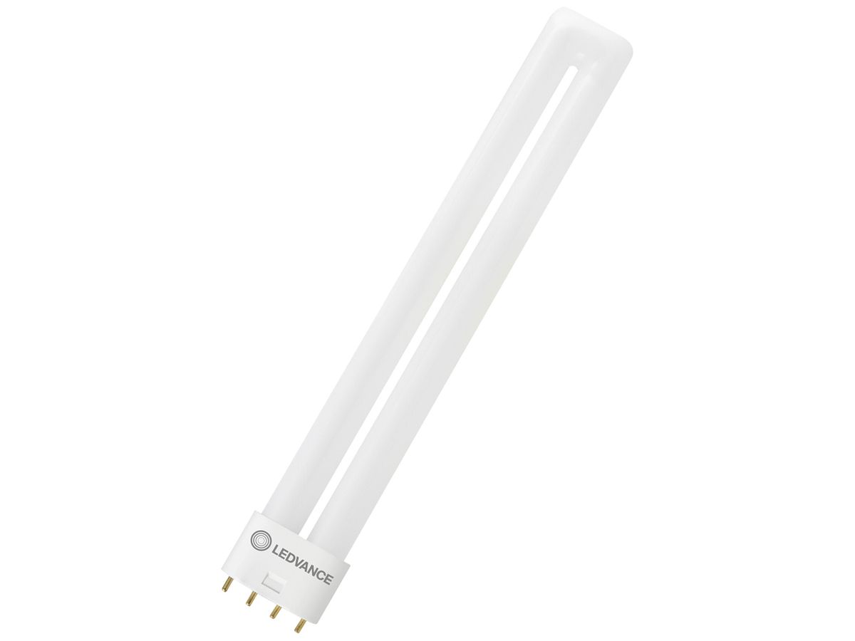 LED-Lampe LEDVANCE DULUX L 2G11 12W 1400lm 830 DALI mattiert 140° 324.5mm