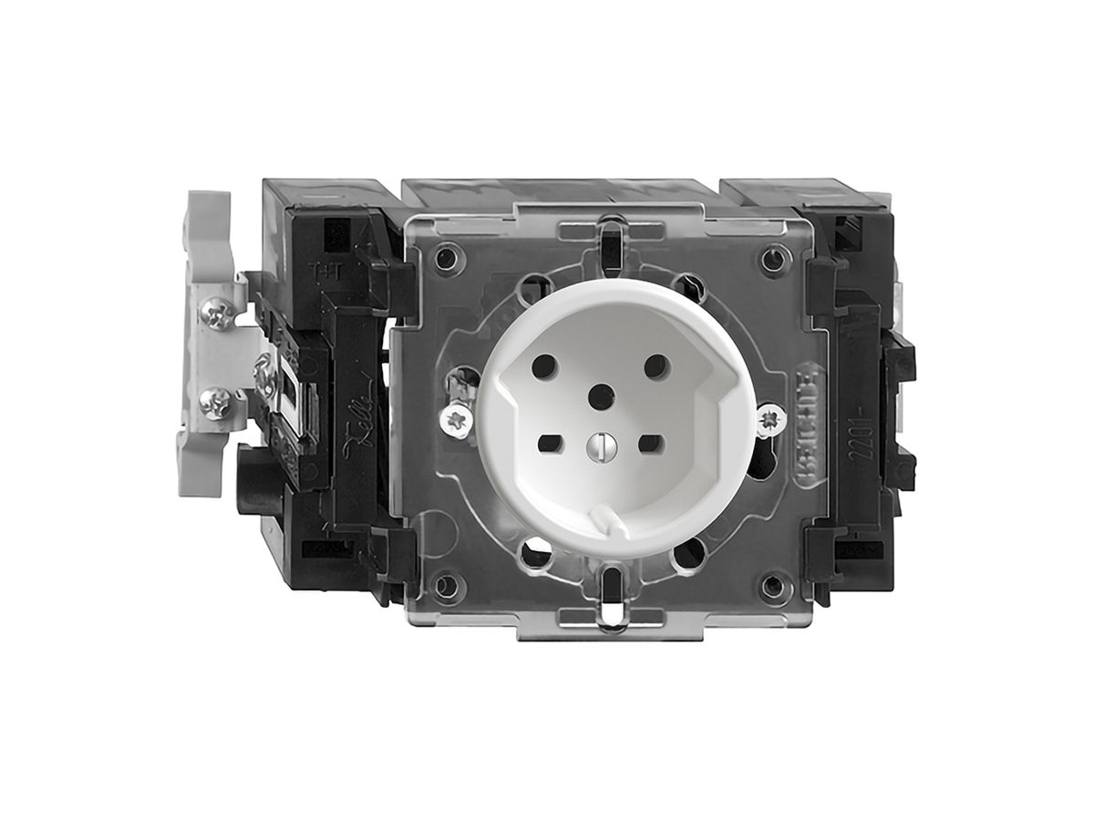 EB-Steckdose FH T15 weiss 49…69mm Snap