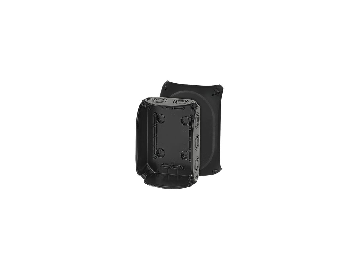AP-Abzweigdose Hensel KF B 10mm² ohne Klemmen schwarz