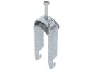 Schnellverleger BET 2056 U-Fuss Kunststoff 28…34mm 2×Kabel Stahl tfZn