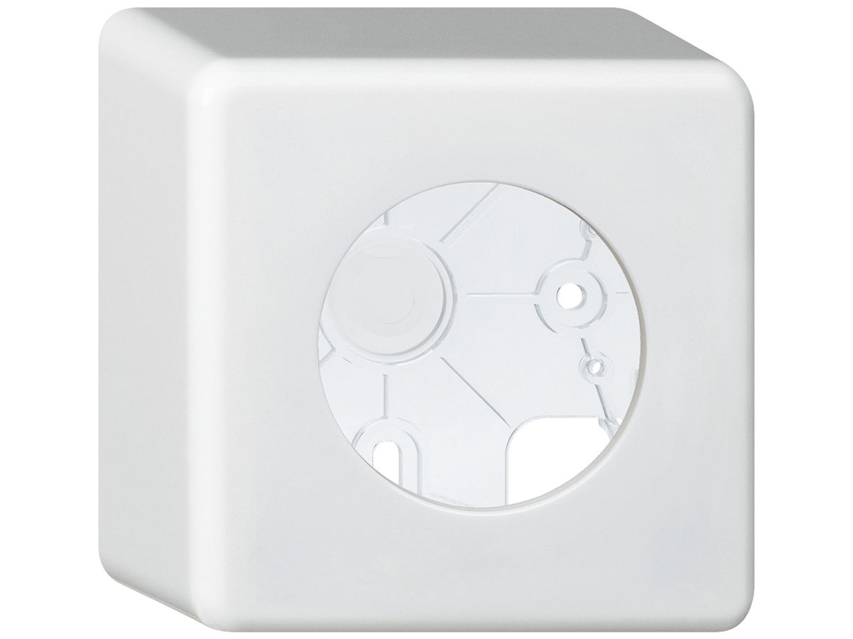 AP-Gehäuse basico weiss H=54mm Ø43mm
