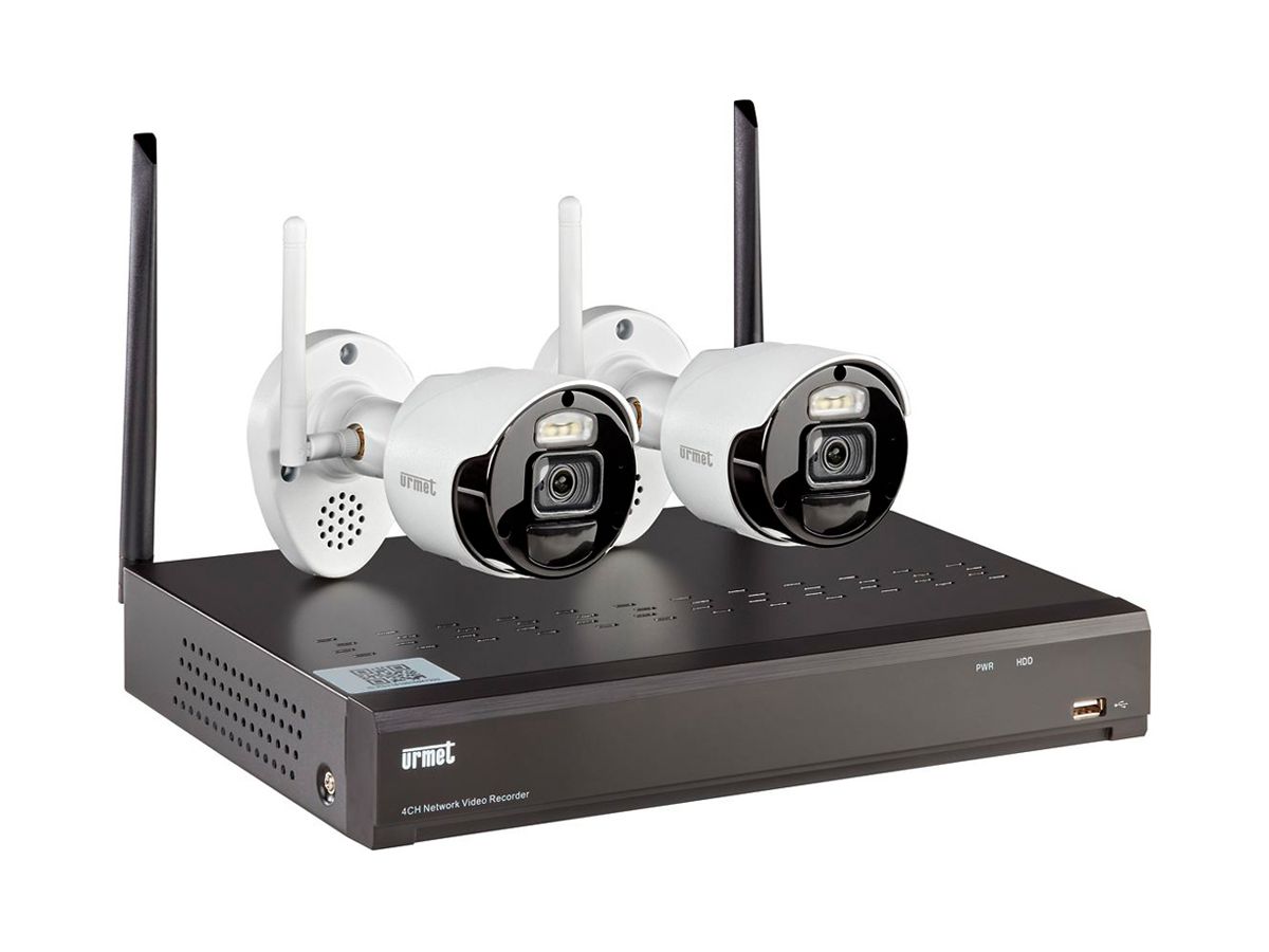 Videoüberwachungssystem Urmet Standard 2×Kameras 2MP Wi-Fi HDMI 1TB