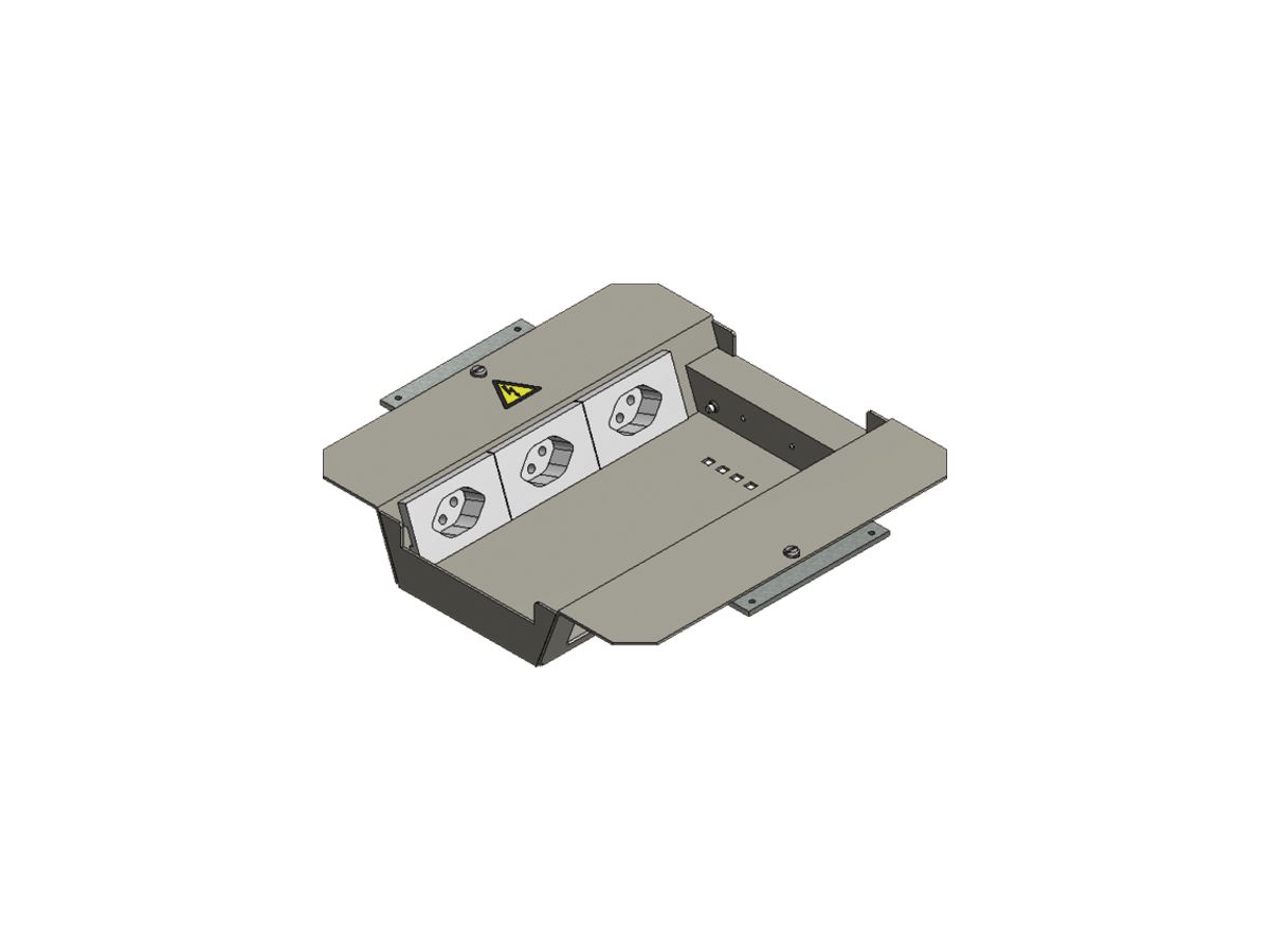 Einbausatz BAK SB 2×3 FLF liegend weiss