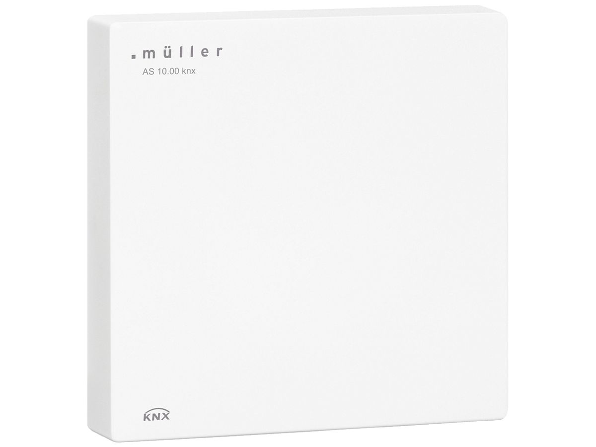 AP-KNX-Summer AS 10.00 40…70dB ≤12mA 55×55×12mm studioweiss