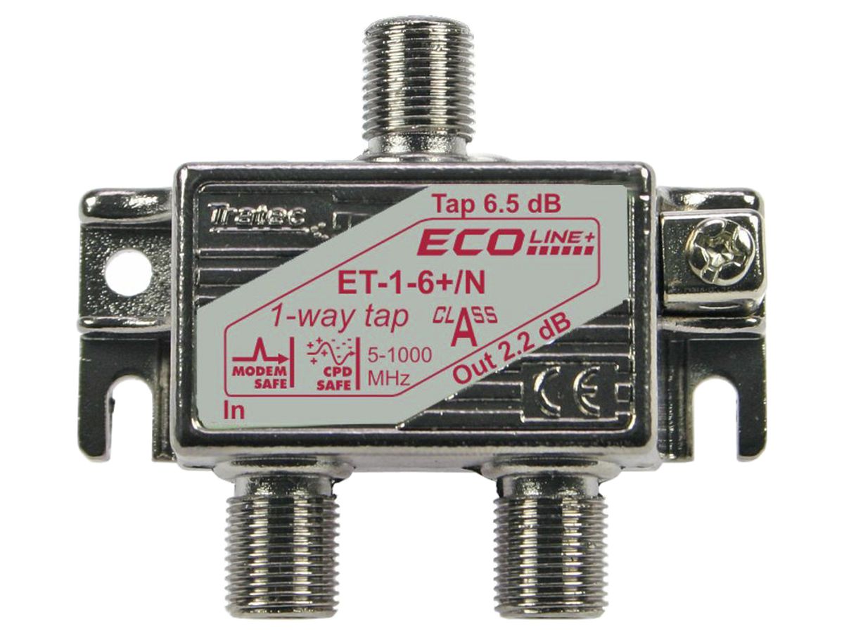 Abzweiger 1×ET-1-6+/N-G mit Modem Safe